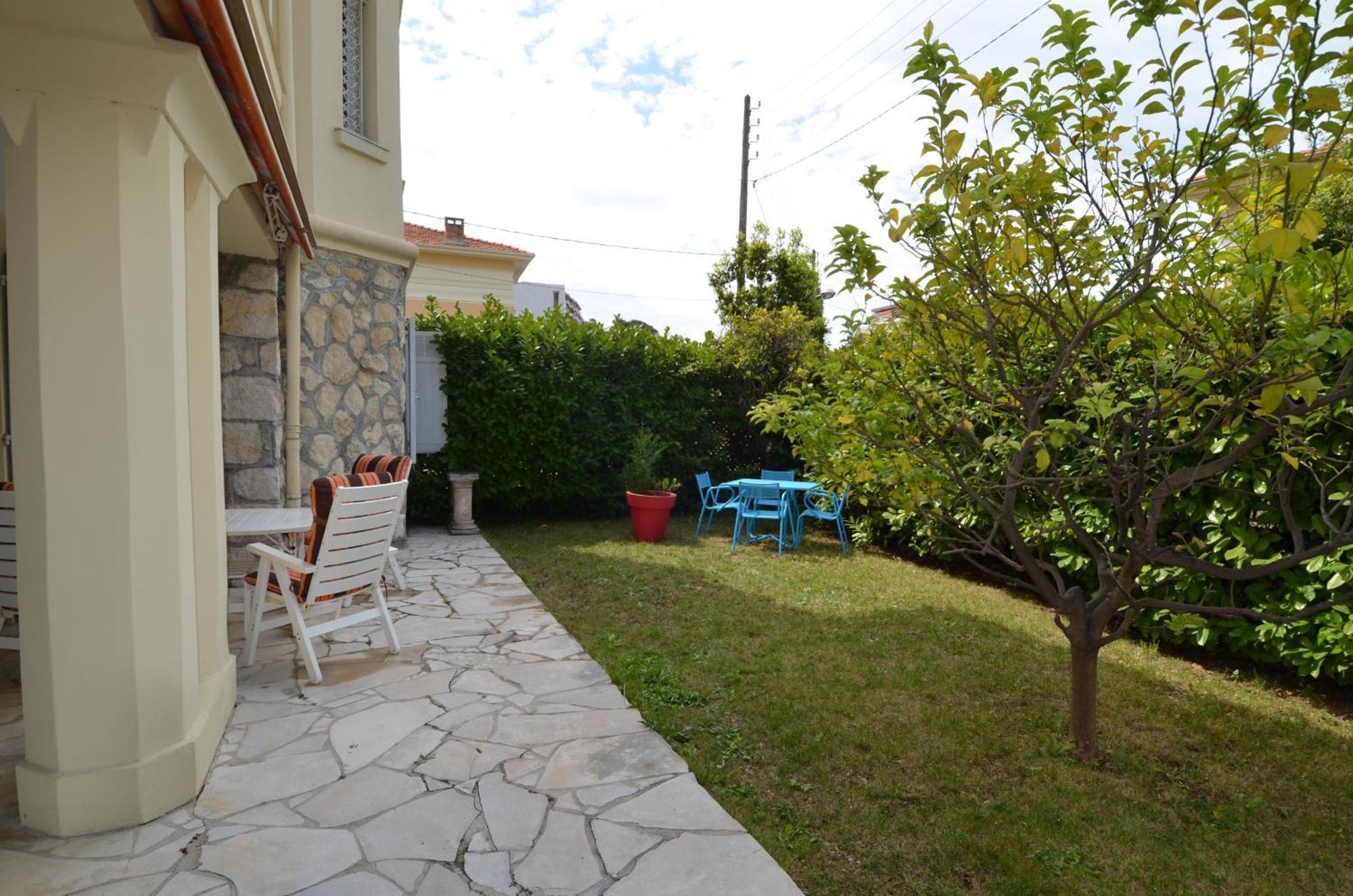 Parc Louisa - Appartement D'Epoque Avec Jardin Et Parking 4 Personnes Le Port De Nice Ngoại thất bức ảnh